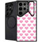 Plush Pink Hearts Galaxy S25 Ultra Kickstand Case